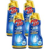 Premium PORÇÖZ Jel Bulaşık Deterjanı 900 ml 4 Adet Güçlü Enzim Teknolojisi ile Temizlik