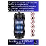 Premium Prizli Asmalı Az Yer Kaplayan Elektrikli Cihaz Cız Lamba Mor Işık Kara Sivri Sinek Öldürücü