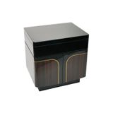 Premium Quality PremiumQuality Buenos Siyah-Kahverengi Sedir Humidor Puro Kutusu