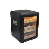 Premium Quality PremiumQuality Las Palmas İçi Ledli Siyah Sedir Humidor Puro Kutusu - TR9829