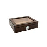 Premium Quality PremiumQuality Manaus Kahverengi Sedir Humidor Puro Kutusu - TRM5006