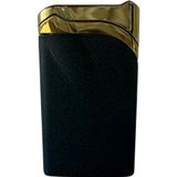 Premium Quality PremiumQuality Tek Torch Pürmüz Mat Siyah Gold Metal Puro Çakmağı