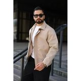 Premium Retro Milano Gabardin Ceket -Tok Duruşlu Sade Ve Şık