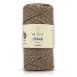 Premium Ribbon Polyester Ip 200 gr Polyester Ribbon Makrome Ipi (Simli Vizon)