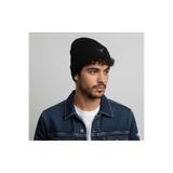Premium Saç Örgü Desenli Nakış logolu Unisex Bere Standart/Siyah