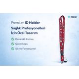 Premium Sağlık Çalışanlarına Özel Mor Renkli Boyun Askı Ipi Yaka Kartı Askılığı Telefon Askı Aparatlı Dayanıklı Kumaş Güçlü Klips - Bordo