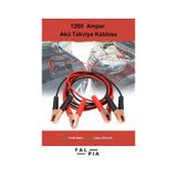 Premium Seri %100 Bakır Kalın Kablo 1200 Amper Güçlü Araç Oto Akü Takviye Hızlı Şarj Kablosu 1 Adet