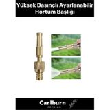 Premium Seri 15mm Bahçe Araba Dış Cephe Balkon Yüksek Basınçlı Ayarlanabilir Hortum Başlığı
