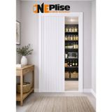 Premium Seri Kapı Seperatörü - Estetik Akordiyon Plise Perdesi Ölçü Aralığı 0-100 Cm X 0-230 Cm Ölçü - 100X230