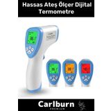 Premium Seri Kızılötesi Pilli Temassız Alın Boyun Bilek Hassas Ateş Ölçer Dijital Termometre