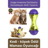 Premium Seri Saklama Hazneli İçgüdüsel Avlanma Kum Saati İnteraktif Kedi köpek Ödül Maması Oyuncağı