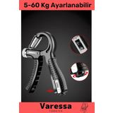 Premium Seri Sayaçlı El Yayı Bilek Kası Güçlendirici Ayarlanabilir 5-60 Kg Bilek Güçlendirici