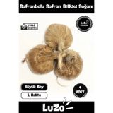Premium Seri Yerli Üretim Dikime Hazır Büyük Boy 1. Kalite Safranbolu Safran Bitkisi Soğanı 4 Adet Sera Tohum Saksı Bitki Bahçe Hobi Sağlık