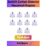 Premium Series Çatlak Vakumlu 5 Numara Hacamat Kupası 10 Adet