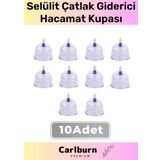 Premium Series Çatlak Vakumlu 6 Numara Hacamat Kupası 10 Adet