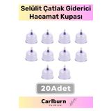Premium Series Çatlak Vakumlu 6 Numara Hacamat Kupası 20 Adet