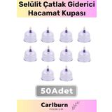 Premium Series Çatlak Vakumlu 6 Numara Hacamat Kupası 50 Adet