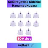 Premium Series Çatlak Vakumlu 7 Numara Hacamat Kupası 10 Adet