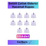 Premium Series Çatlak Vakumlu 7 Numara Hacamat Kupası 50 Adet
