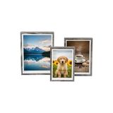 Premium Serisi Ahşap Resim Çerçevesi 3' Lü Set (10 * 15-13 * 18-15 * 20 Cm) - -- - Option-1