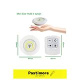 Premium Serisi Av Kamp Ev Okul Araba Otel Pilli Uzaktan Kumandalı Yapışkanlı 3Lü Led Spot Lamba
