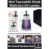 Premium Sessiz Yükseltmiş Güç 6 Uv Işık Elektrikli Uv Sinek Sivrisinek Haşere Öldürücü Lamba - Tek Ebat