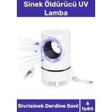 Premium Sessiz Yükseltmiş Güç 6 Uv Işık Elektrikli Uv Sinek Sivrisinek Haşere Öldürücü Lamba