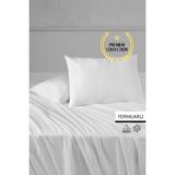 Premium Sıvı Su Geçirmez Fermuarlı Yastık Koruyucu Alezi 50x70 Cm - Beyaz - 50 x 70 cm