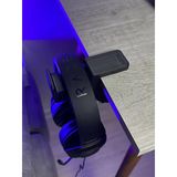 Premium Siyah Masa Kenarı Kulaklık Standı – Shadow Edition V6 (Yeni Versiyon) | Kaydırmaz Keçeli, Ergonomik ve Güçlendirilmiş