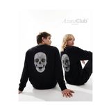 Premium Skeleton Baskılı Unisex Sweatshirt
