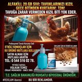 Premium Store Tavuk Biti DERDİNİZDEN KURTULUN TAVUK BİTİNE SON 20ML Kümes Biti Gece Biti Ilacı Kesin Çözüm Kaliteli Sıvı Solüsyon SC PERMOKİLL 50ML