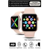 Premium T500 Plus Ips Ekran Spor Sağlık Sensörlü Ios Android Uyumlu Tansiyon Nabız Ölçer Akıllı Saat