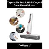 Premium Taşınabilir Mini Tezgah Banyo Mutfak Çekpas Lavabo Çekpası Süngerli Cam Silme Çekpası