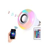 Premium Ticaret Music Bulb Bluetooth Hoparlör Akıllı Led Ampul Lamba Beyaz