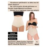 Premium Toparlayıcı Sıkılaştırıcı Vücut Şekillendirici Kaymaz Ağraflı Yüksek Bel Slip Korse