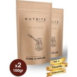 Premium Türk Kahvesi 200GR (2X100GR) - Özel Kavrulmuş - Art Of Coffee - 200 gr