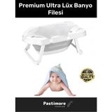 Premium Ultra Lüx Tüm Küvetler Ile Uyumlu Katlanır Kaydırmaz Bebek Çocuk Yıkama Duş Banyo Filesi