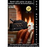 Premium Ultrasonik Sessiz Çalışma Led Işıklı Çok Şık Tank Tasarımlı Oda Hava Nemlendiricisi 300 ML