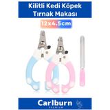 Premium Üretim Güvenlik Kelepçeli Pratik Taşınabilir Evcil Hayvan Kilitli Kedi Köpek Tırnak Makası