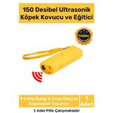 Premium Ürün 9 Volt 150 Desibel Ergonomik Ultrasonik Pilli Ledli Flaş Köpek Uzaklaştırıcı Eğitici