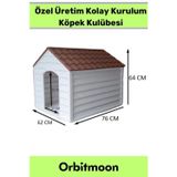 Premium Ürün Kolay Kurulum Portatif Taşınabilir Bahçe Ev Yazlık Demonte Evcil Hayvan Köpek Kulübesi