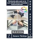 Premium Yüksek Kalite Kompakt 3 İn 1 Fayans Derz Silikon Kazıyıcı Uygulayıcı 5 Silikon Başlık Hediye