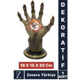 Premium Yüksek Kaliteli Çok Şık Dekoratif Hediyelik Özel Gün Biblo Koleksiyon Polyester El Figür Vitrin
