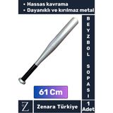 Premium Yüksek Kaliteli Kırılmaz Hassas Kavrama Kabiliyeti Metal Baseboll Beyzbol Sopası 61 cm