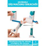 Premium Yüksek Kaliteli Kompakt Banyo Seyahat Çevirme Kollu Diş Macunu Sıkacağı