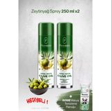 Premium Zeytinyağ Sprey 2'li 250 Ml, Hediyeli