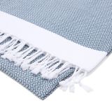 Premium%100 Pamuk Battal Boy Peştemal – 100x180 cm Lüks Plaj Havlusu, Hızlı Kuruyan Kum Tutmaz Şezlong Havlusu, Hafif Seyahat için İdeal (1, navi (lacivet))