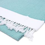 Premium%100 Pamuk Battal Boy Peştemal – 100x180 cm Lüks Plaj Havlusu, Hızlı Kuruyan Kum Tutmaz Şezlong Havlusu, Hafif Seyahat için İdeal (1, petrol yeşili)