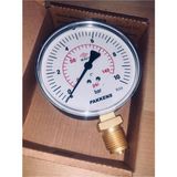 PremiumPort 0-10 Bar Kuru Manometre, 100MM Çap, Hassas Ölçüm Cihazı - Seçenek 1