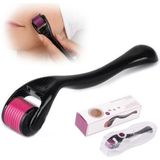 PremiumPort 1 mm Derma Roller, 540 Iğneli Cilt Masaj Aleti - Ahşap